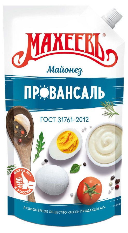 МАЙОНЕЗ ПРОВАНСАЛЬ БЕЛ 50,5% дой пак 380гр