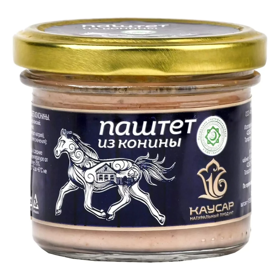 ПАШТЕТ ИЗ КОНИНЫ СТЕКЛО