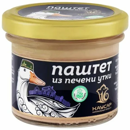 ПАШТЕТ ИЗ ПЕЧЕНИ УТОК 90ГР